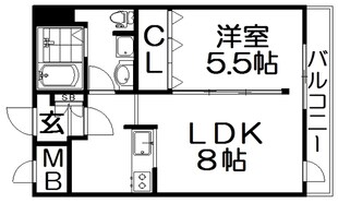 レオンズビルの物件間取画像